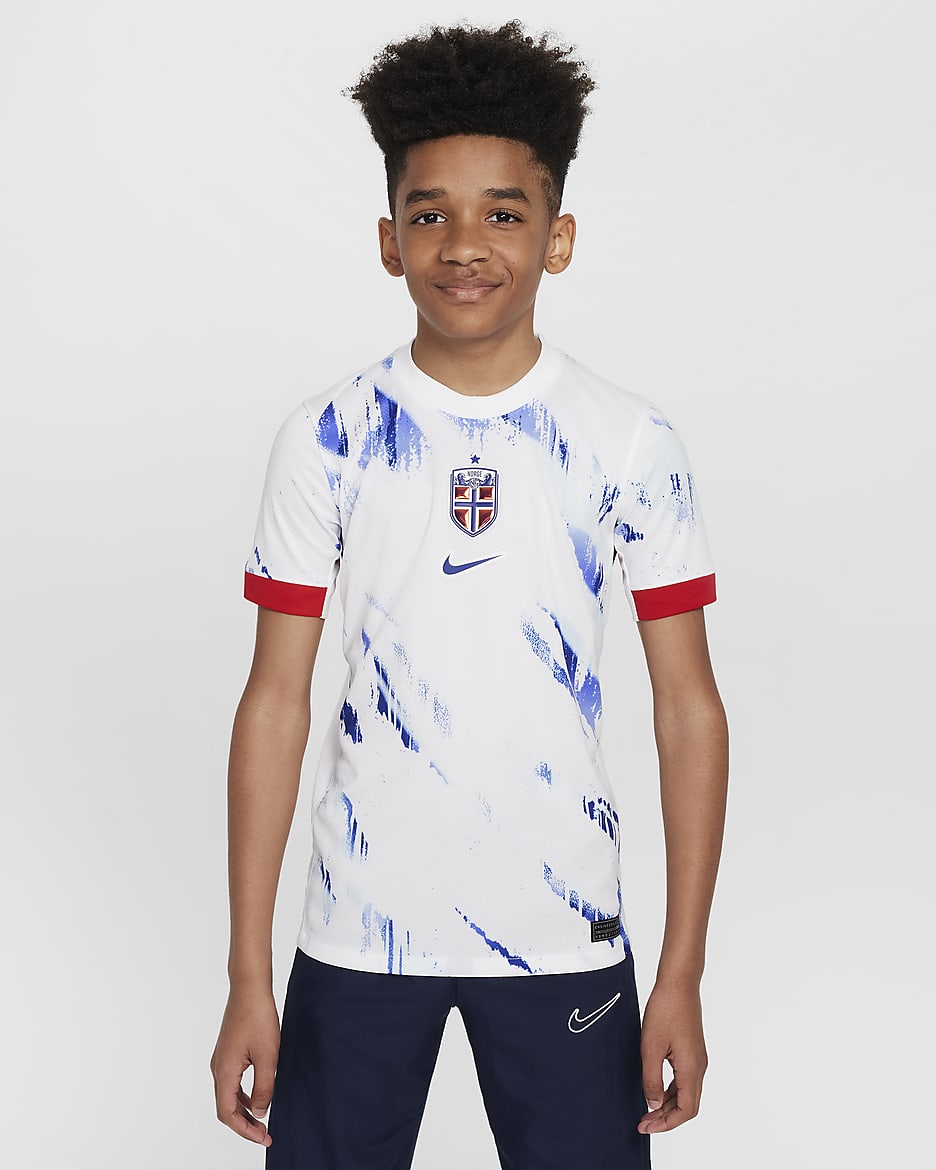 Norway Women s Team 2024 25 Stadium Away Older Kids Nike Dri FIT Football Replica Shirt. Nike UK